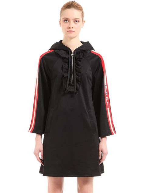 gucci hooded jersey dress|Gucci original shirt price.